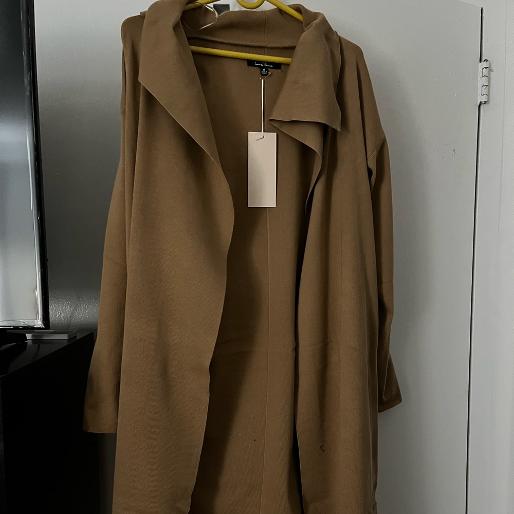 Camel Lightweight Trench Coat - Picture 3 of 5